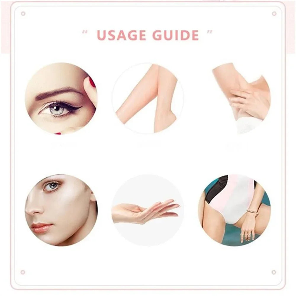 Facial Hair Removal Device for Women -Battery-Powered