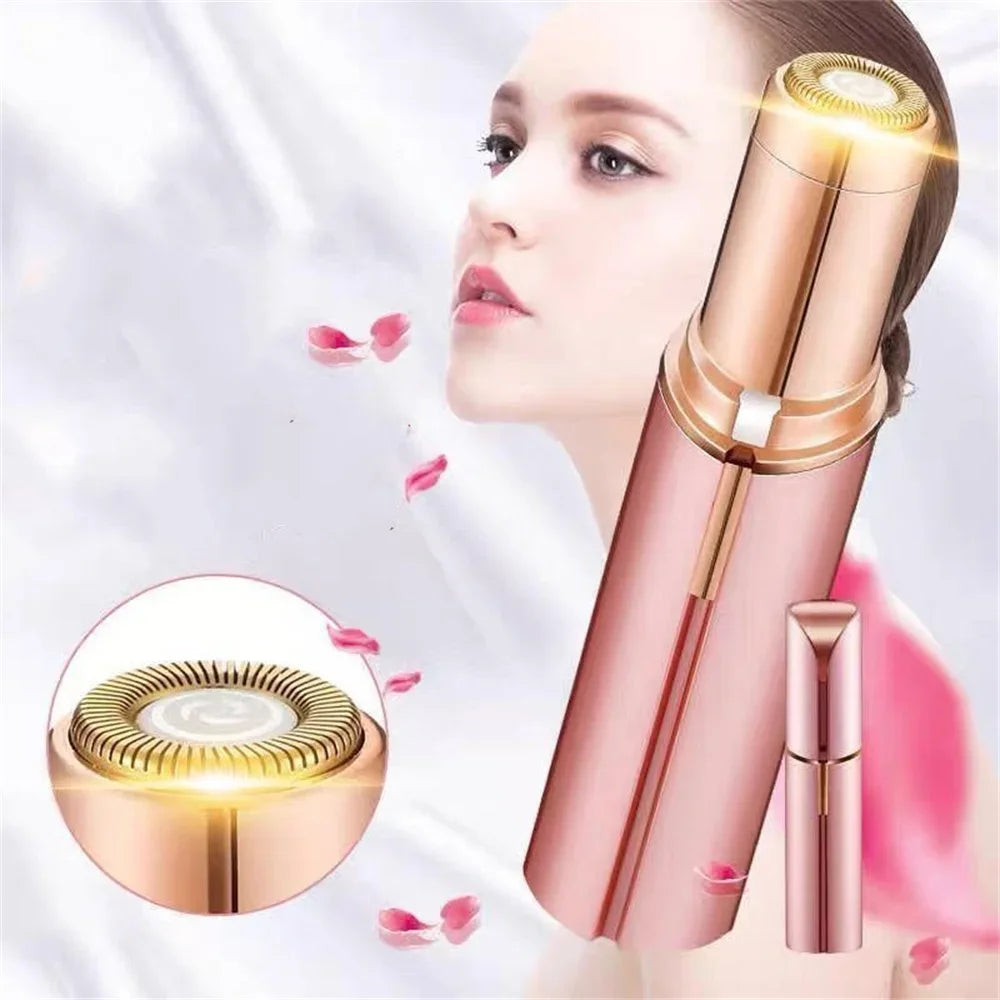 Facial Hair Removal Device for Women -Battery-Powered