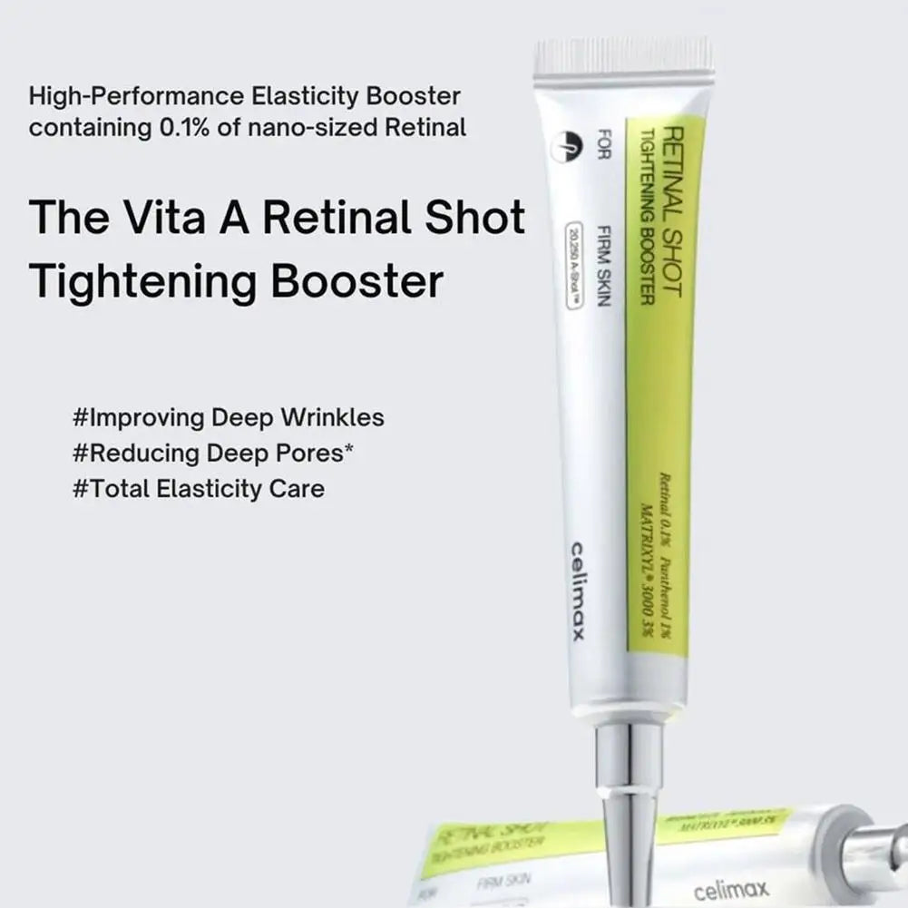 Celimax Vita-A Retinal Shot Tightening Booster Cream – Korean Glass Skin & Firming Care