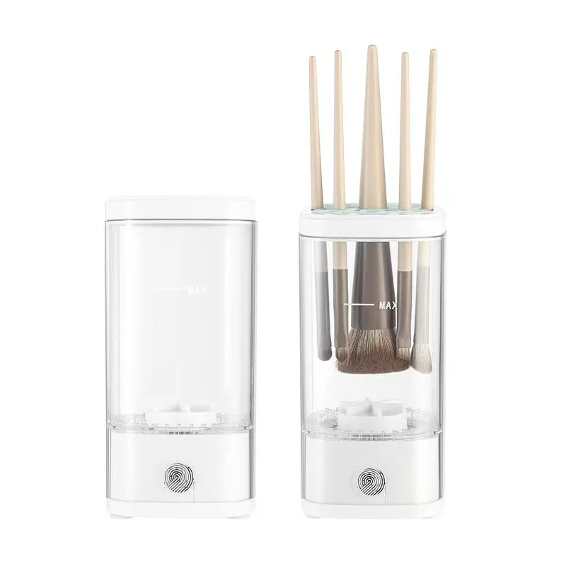 Automatic Makeup Brush Cleaner Machine – Deep Clean & Fast Dry in Seconds | USB Electric Beauty Brush Washer