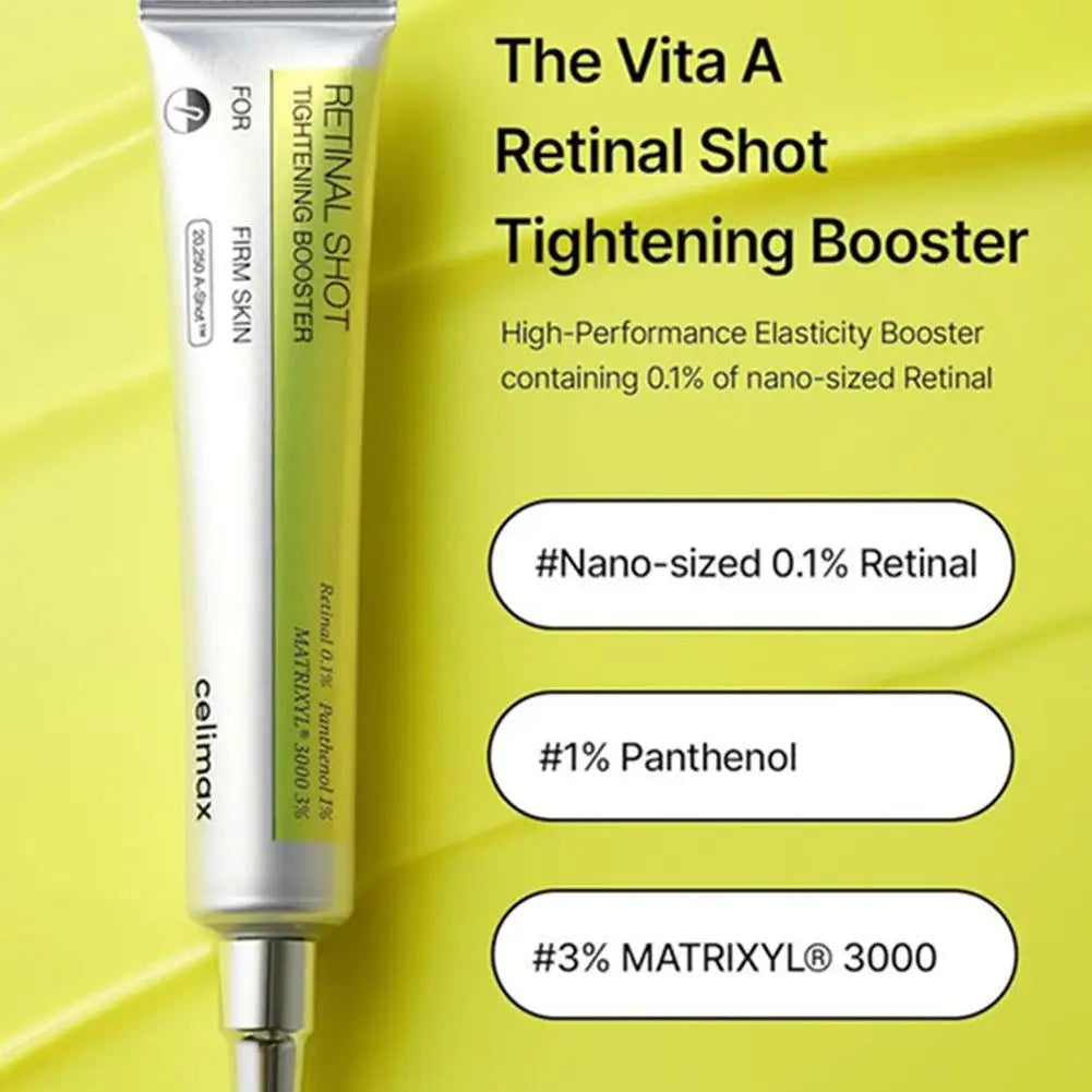 Celimax Vita-A Retinal Shot Tightening Booster Cream – Korean Glass Skin & Firming Care