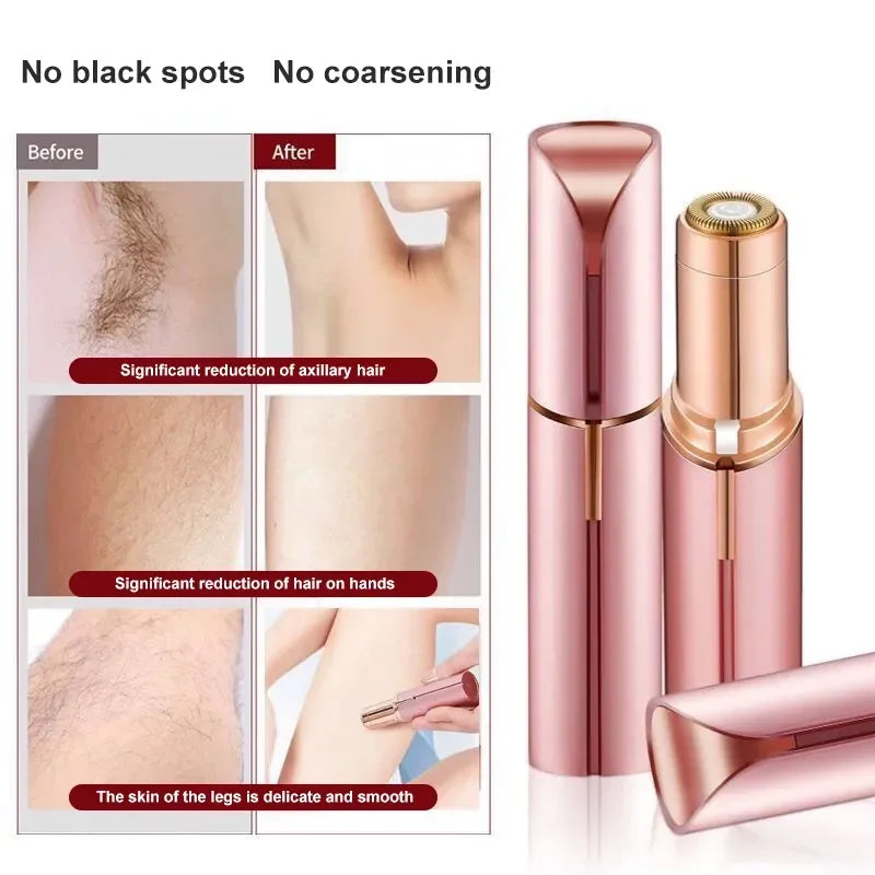 Facial Hair Removal Device for Women -Battery-Powered