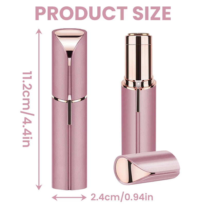 Facial Hair Removal Device for Women -Battery-Powered